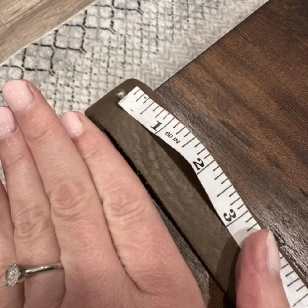 Humanoid brown leather wrap belt medium‎